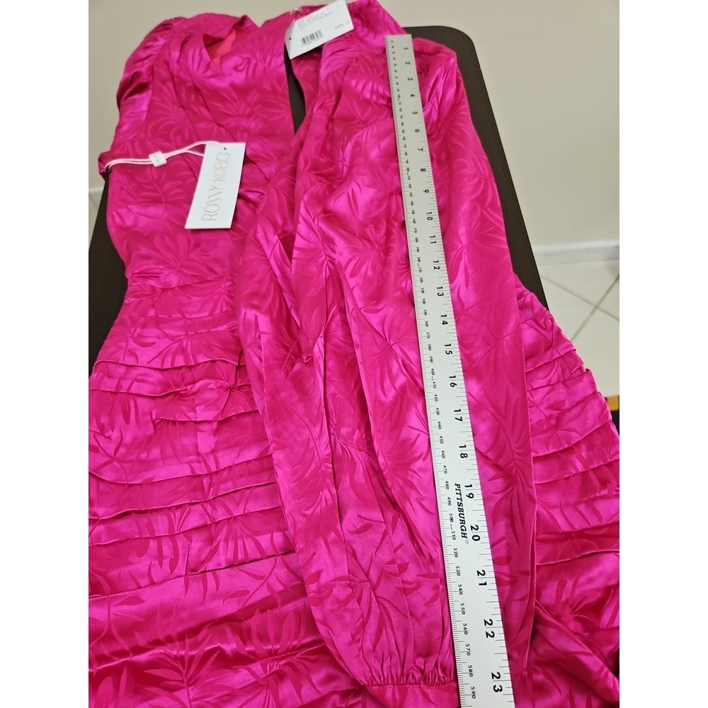 Dress Mini Sexy XS RONNY KOBO GEORGIA Fuschia Date Night Party Fun NWT - Picture 15 of 16